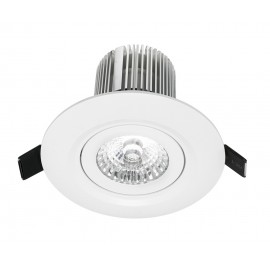 Brilliant-LUXOR Colour Temperature Changing Gimbal LED Downlight-White